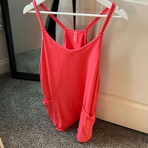 Free people movement hot shot mini dress electric sunset